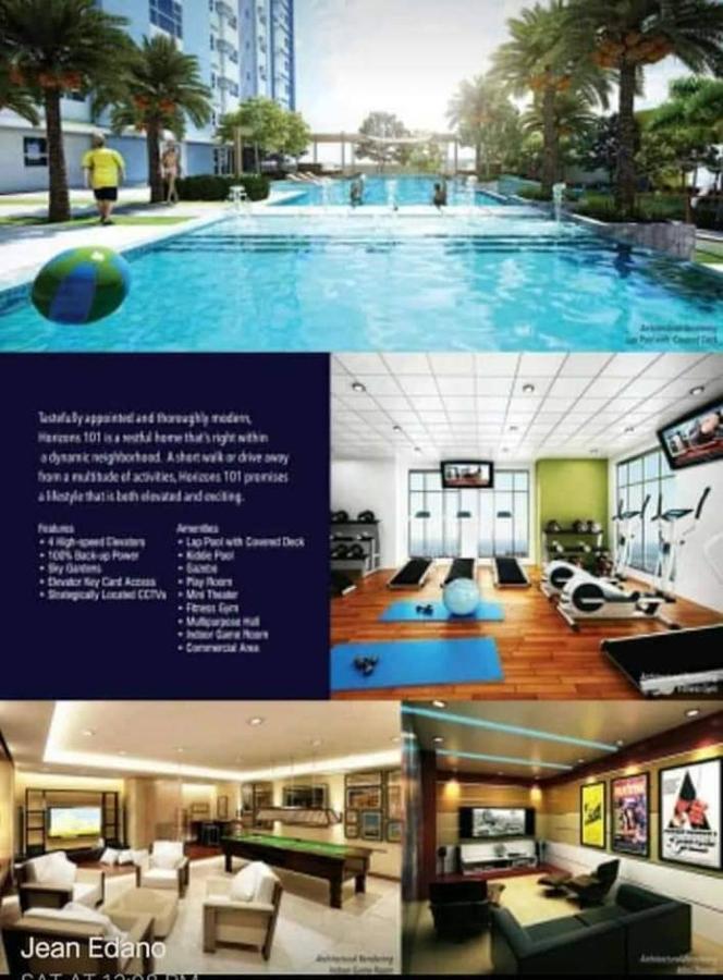 Horizon 101 A4 Near Robinson Mall Free Pool Wifi Cebu Luaran gambar